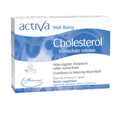 Activa Well-Being Cholesterol, 30 vege caps Activa Well-Being Cholesterol, 30 vege caps